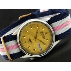 BEAUTIFUL Vintage Citizen 7 Eagle Automatic